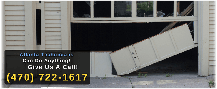 Garage Door Off Track Atlanta